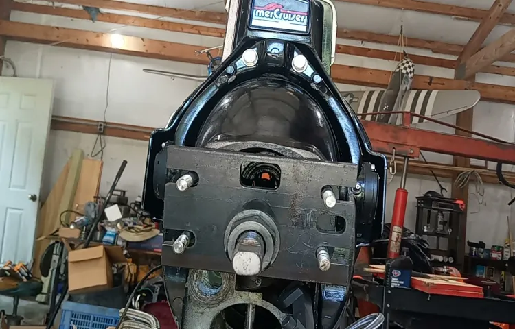 how to grease gimbal bearing mercruiser