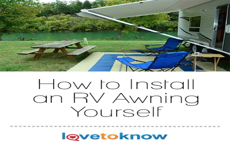 how to install rv awning