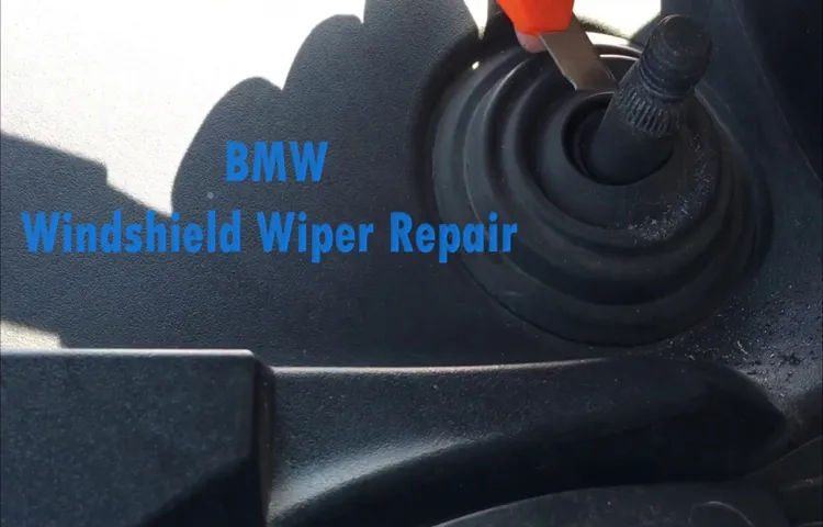 How to Repair BMW 328i Windshield Wiper Motor and Reservoir: Step-by-Step Guide