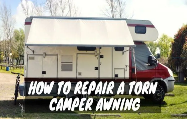 How to Repair a Broken A&E RV Awning: Easy DIY Steps