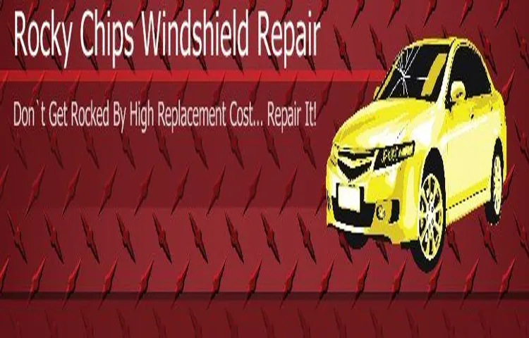 how to repair chips in windshield