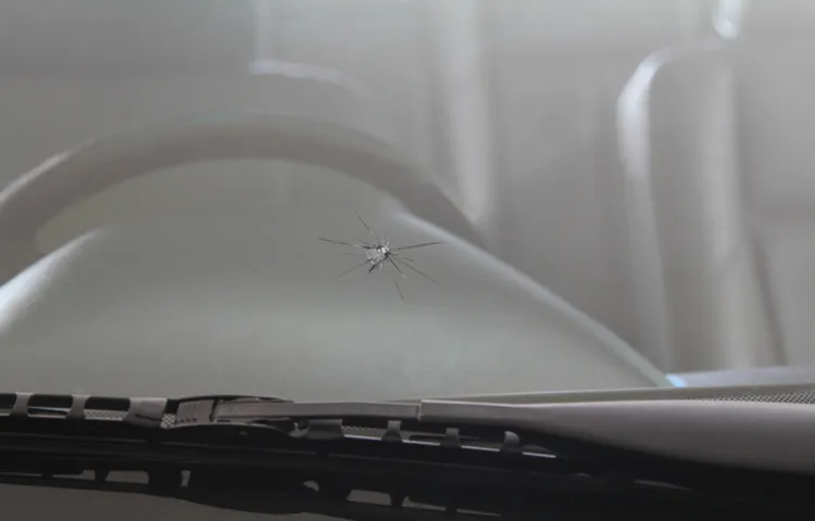 how to repair windshield rock chips