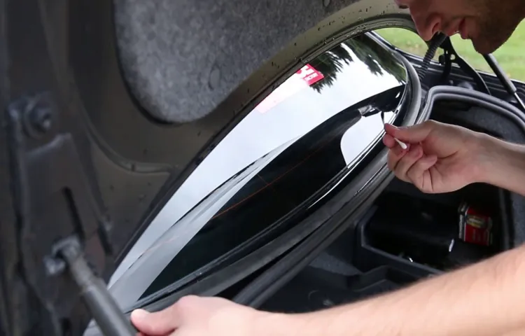 How to Repair Windshield Seal: A Step-by-Step Guide