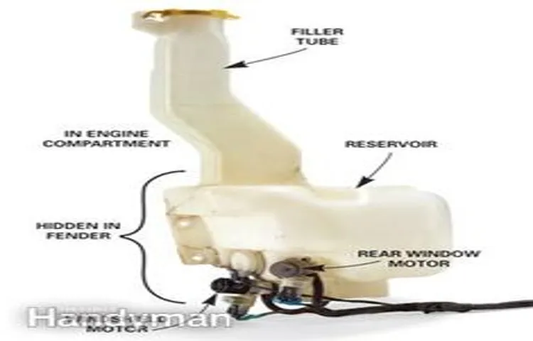 how to repair windshield washer pump