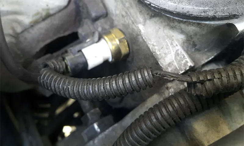 how to replace a coolant temperature sensor