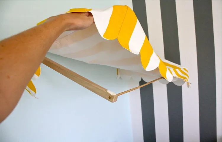 how to sew awning fabric