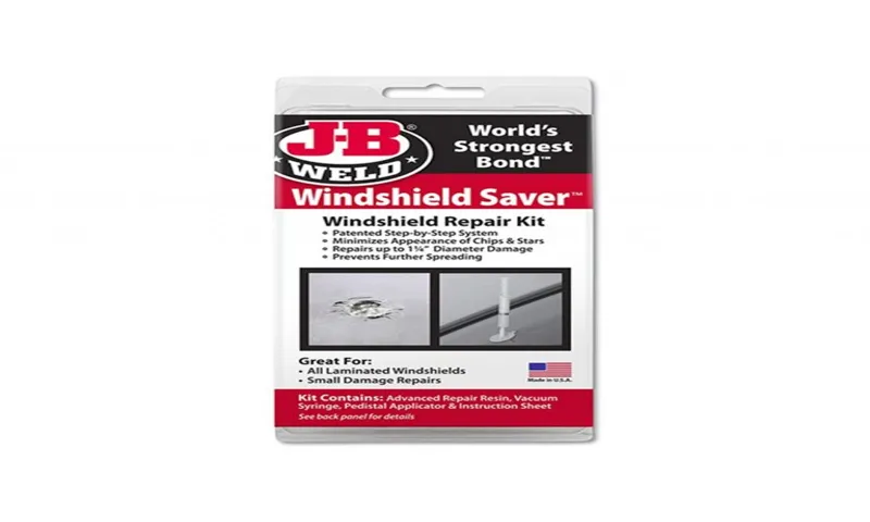 how to use jb weld windshield repair kit