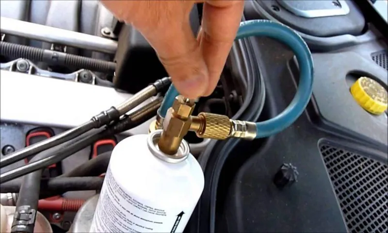 how to vacuum air conditioning a car