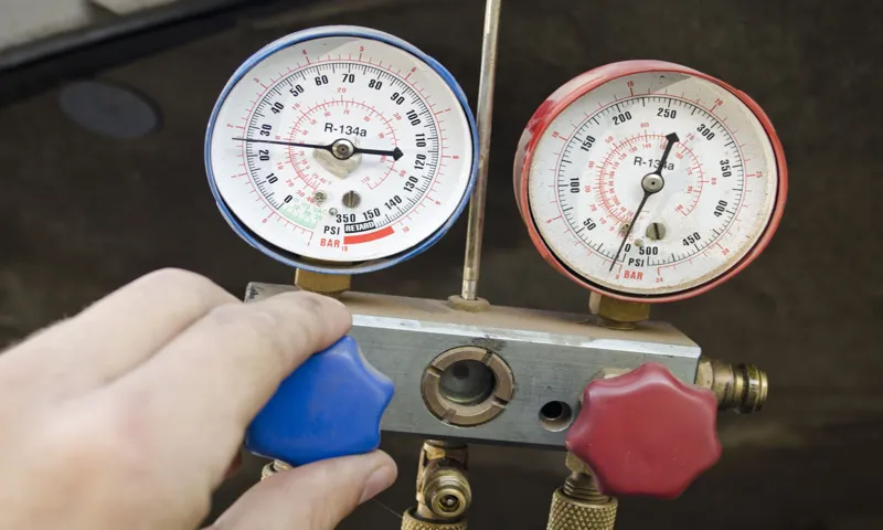 how to vacuum air conditioning system