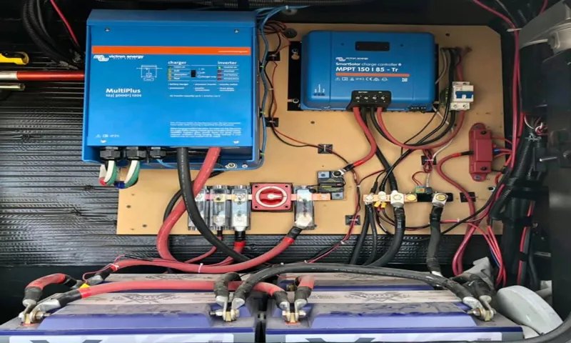 how to wire a rv power inverter