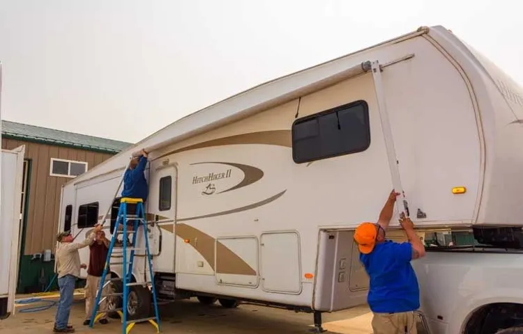 How to Work Awning on Older RV: A Guide to Successful Operation