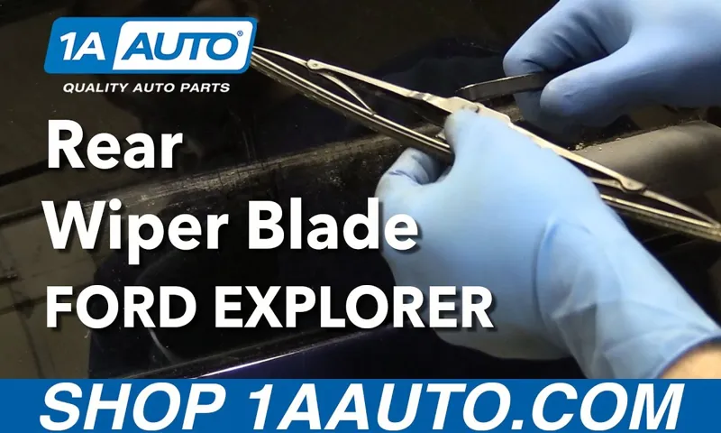 Rear Windshield Wiper on a 95 Ford Explorer: How Do You Repair It? Ultimate Guide