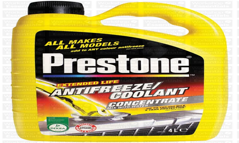 what color is prestone all vehicle coolant