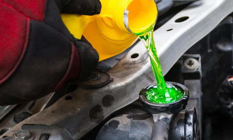 what happens if you mix green and orange coolant