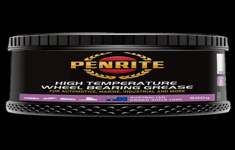 What is High Temp Wheel Bearing Grease and How Does It Protect Your Bearings?