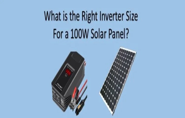 What Size Inverter for Average Solar Power: A Comprehensive Guide