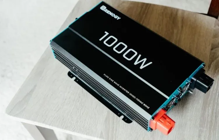 what will a 1000 watt power inverter run