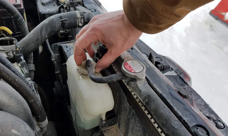 where does coolant go