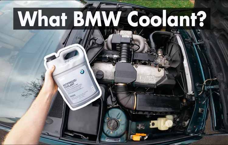 where does coolant go in bmw