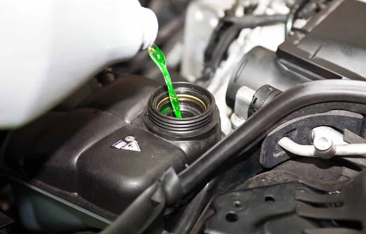 where to add antifreeze coolant