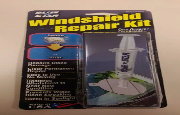 where to buy blue star windshield repair kit