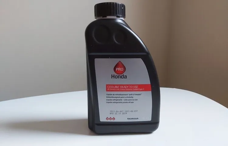 Where to Buy Honda Type 2 Coolant: Find the Best Deals and Prices