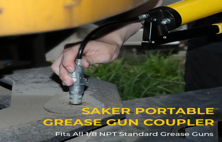 Where to Buy Saker Grease Gun Coupler: Get the Best Deals and Discounts