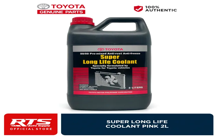 where to buy toyota pink coolant