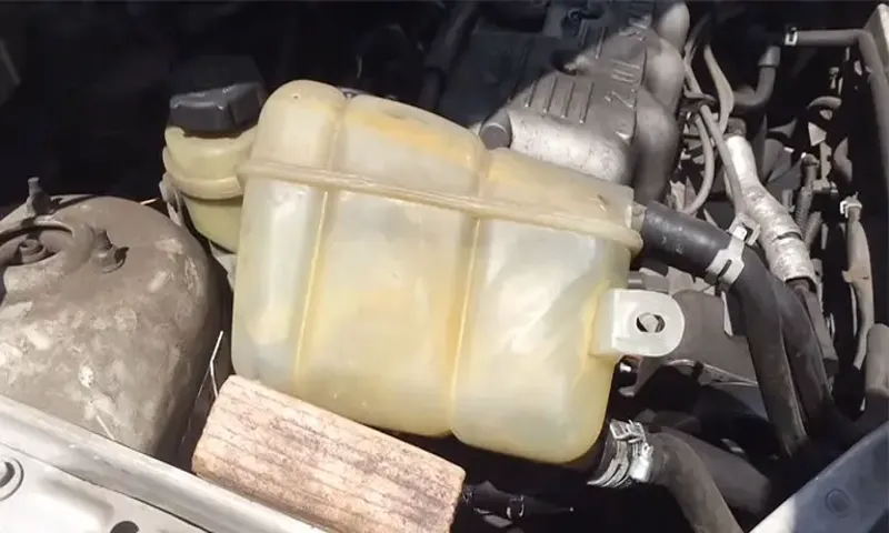 why does my coolant reservoir keeps emptying