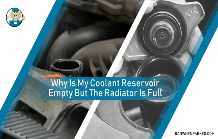 Why Is My Coolant Reservoir Empty? Learn the Causes and How to Fix It